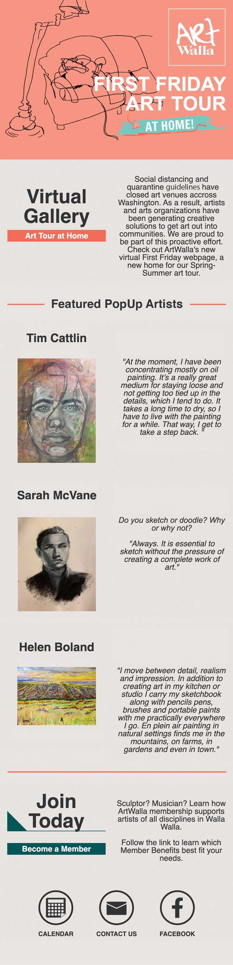 ArtWalla Newsletters