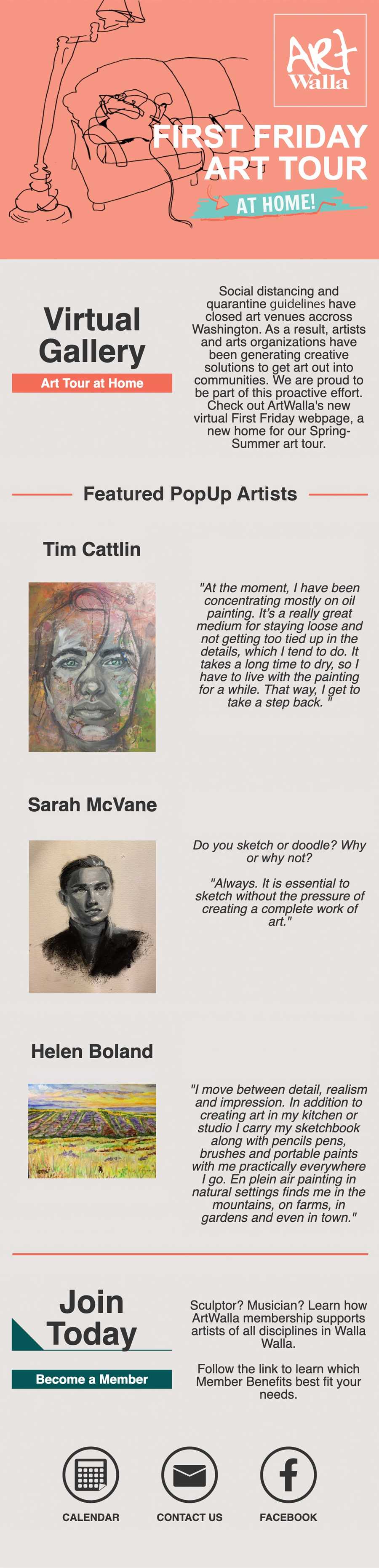 ArtWalla Newsletters