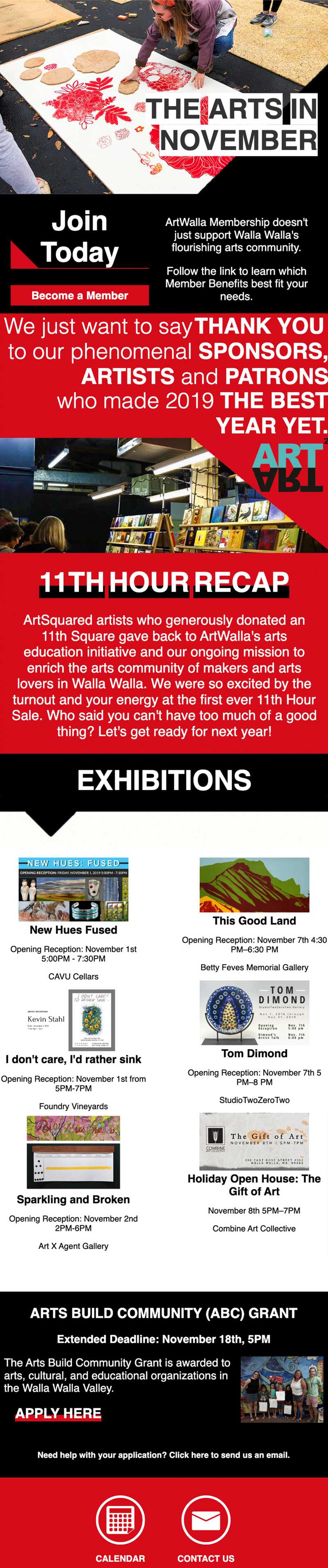 ArtWalla Newsletters